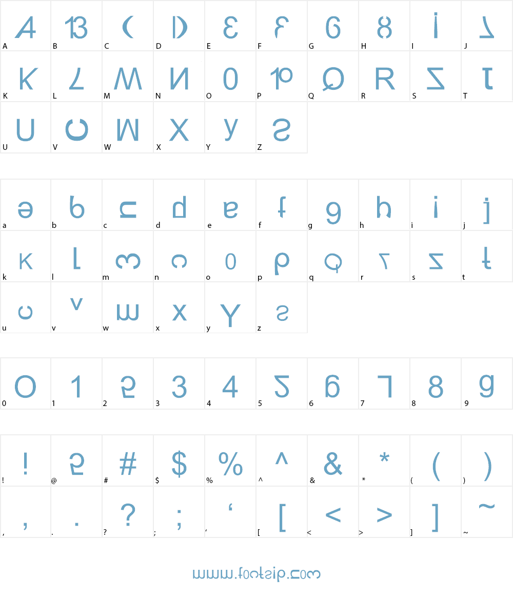 New Alay Generation Font Character